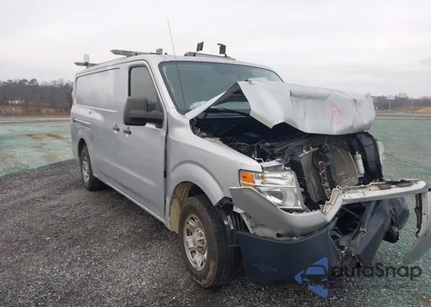 2020 Nissan Nv Cargo Nv2500 Hd Sv Standard Roof V6 z USA, uszkodzony, nr VIN 1N6BF0KY0LN806130